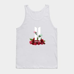 BTS Bangtang Floral Tank Top